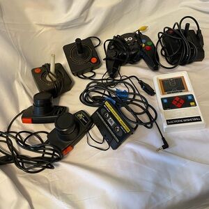 Vintage electronics Gaming accessories Bundle junk drawer